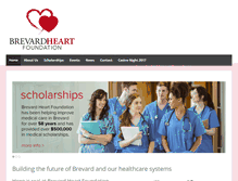 Tablet Screenshot of brevardheartfoundation.org
